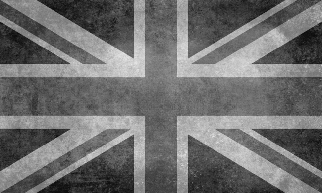 Vintage retro United Kingdom flag by Bruzer