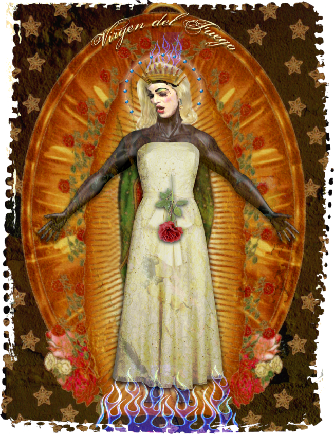 Virgen de Fuego by alexchavez