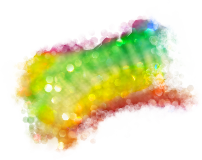 Rainbow of Bokeh Shapes