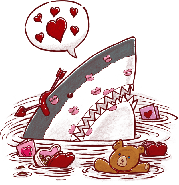The Valentine's Day Shark