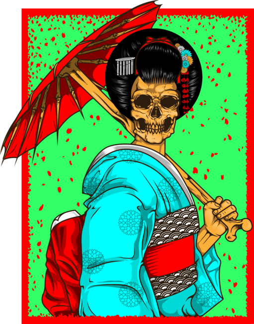 Geisha skull