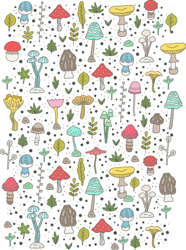 mushrooms by kostolom3000