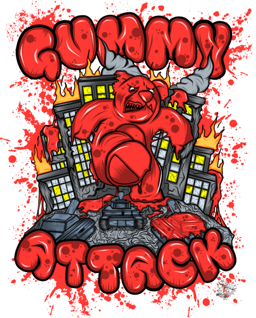Attack of the Gummybear Red