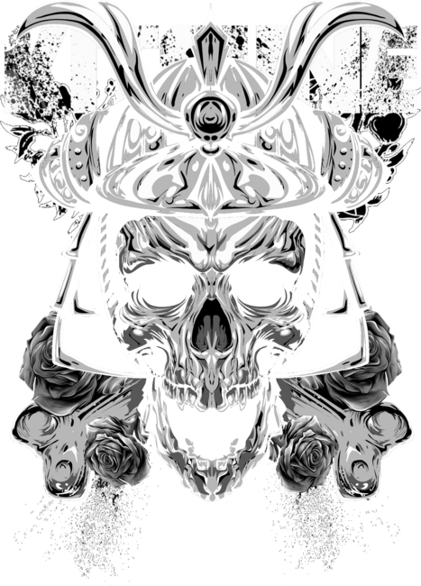Samurai skull