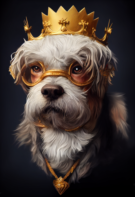 Dog King Albert