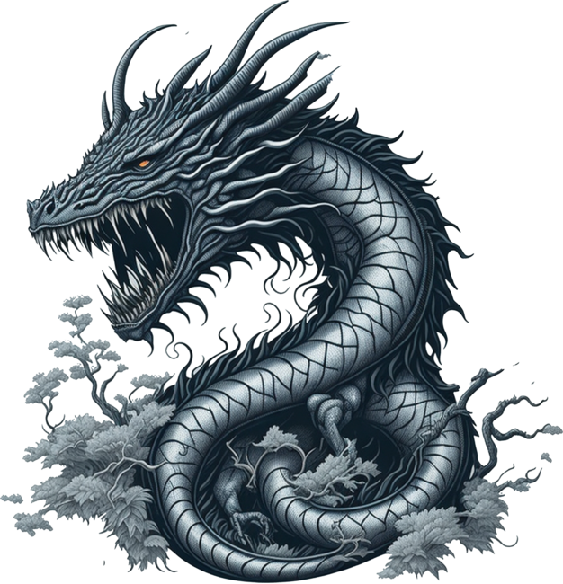The Dragon by blackmanstudio
