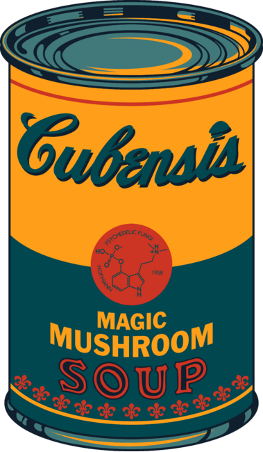Cubensis Soup Can III by BeeryMethod