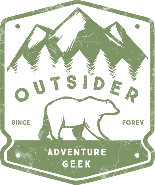 Outsider - Adventure Geek (Green Overlay)