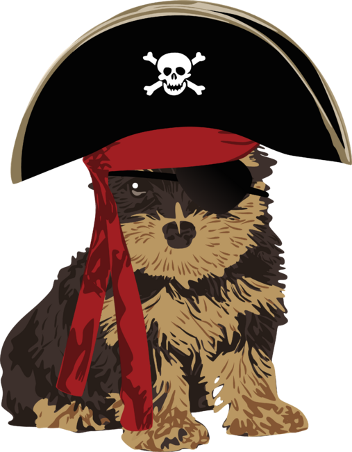 Pirate Yorkshire Terrier for Dog Lovers