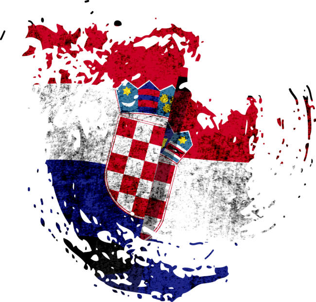 the flag of Croatia