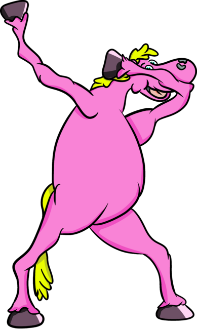 Pink Pony Dabbing