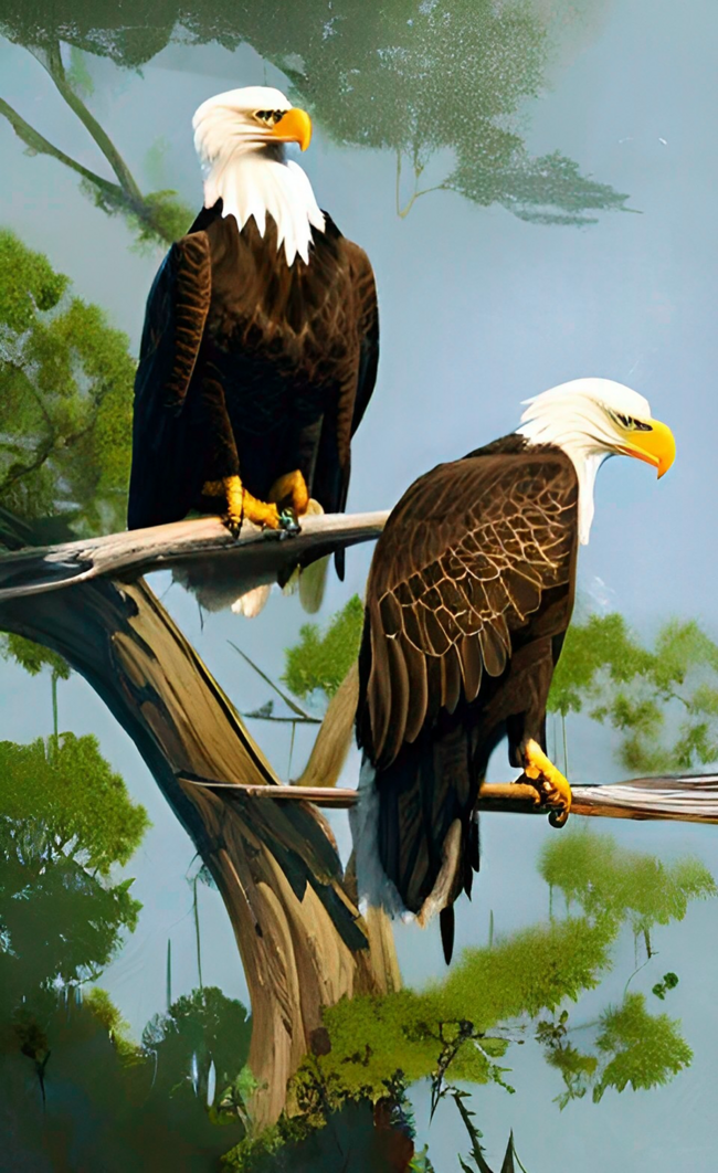 Bald eagles by gavila