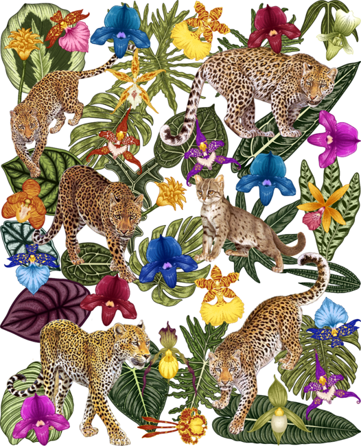 Leopard Cheetah flower
