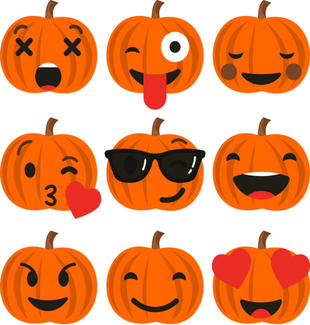 Halloween Pumpkins Emoji