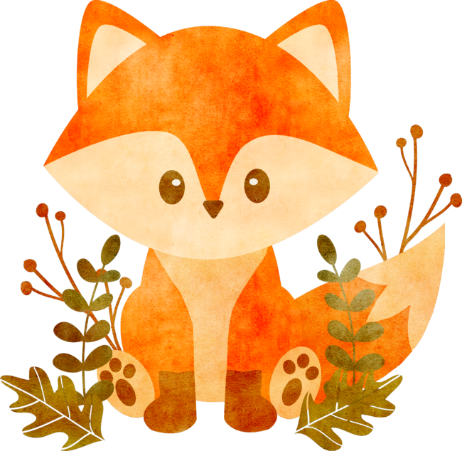Cute Baby Fox