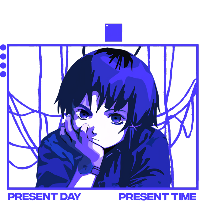 Serial Experiments Lain Darker by nikkilieem