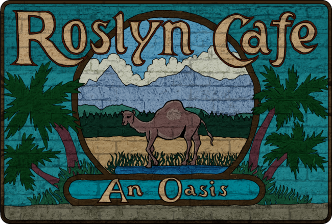 Rosyln Cafe - An Oasis : Inspired by Northern Exposure