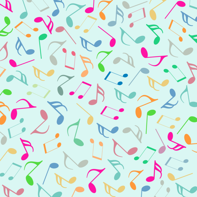 Music Colorful Notes II