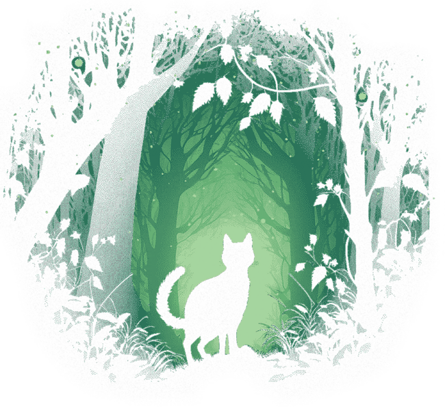 Cat - Into the forest