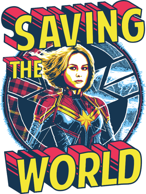 Captain Marvel Saves the World by Marvel