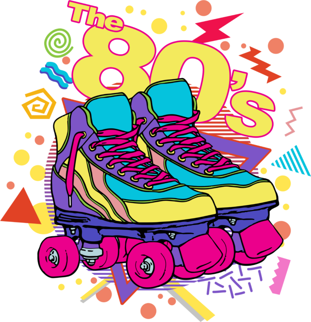 The 80s - Retro roller skates