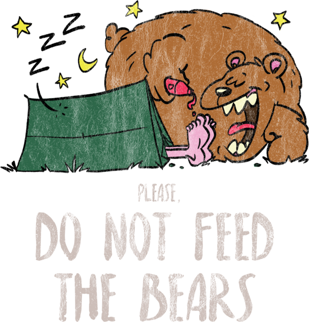 Do NOT Feed the Bears by EdortaGQuinzel