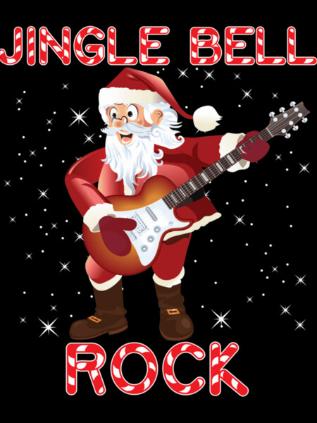 Merry Christmas Santa Electric Guitar