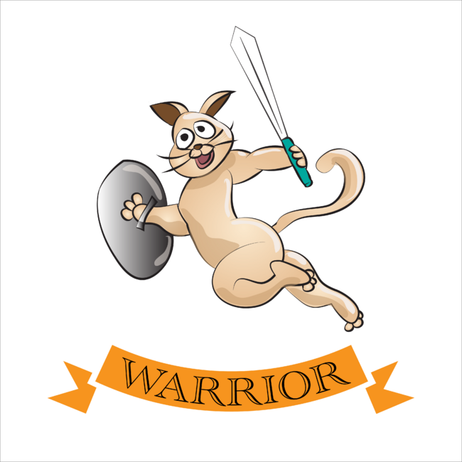 Warrior Cat Sign
