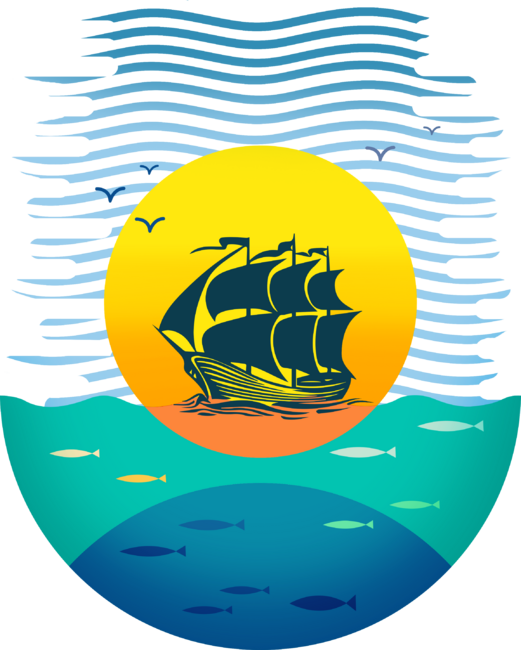 Pirate Ship Sea Sunrise