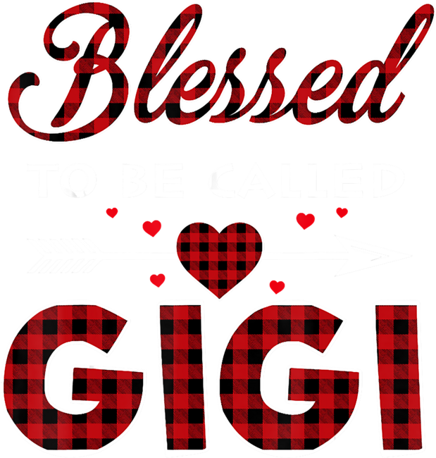 Blessed To Be Called Gigi-Buffalo Plaid Grandma Christmas  T-Shi