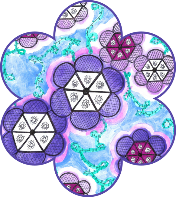 Hexagonal Flowers