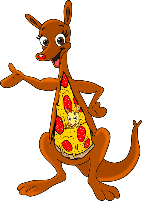 kangaroo the Pizza