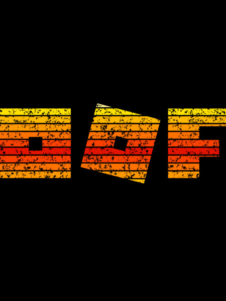 Roblox game - oof (vintage retro sunset logo) | Gamer