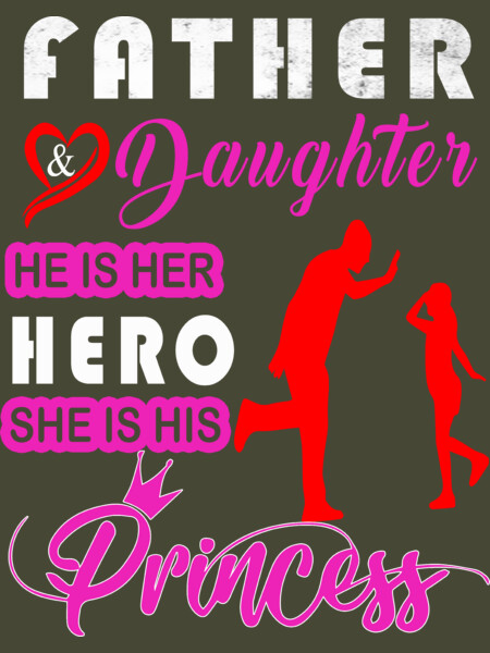FATHER AND DAUGHTER HERO AND PRINCESS