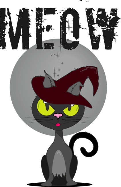 Witch Cat - Feline Familiar VDS2