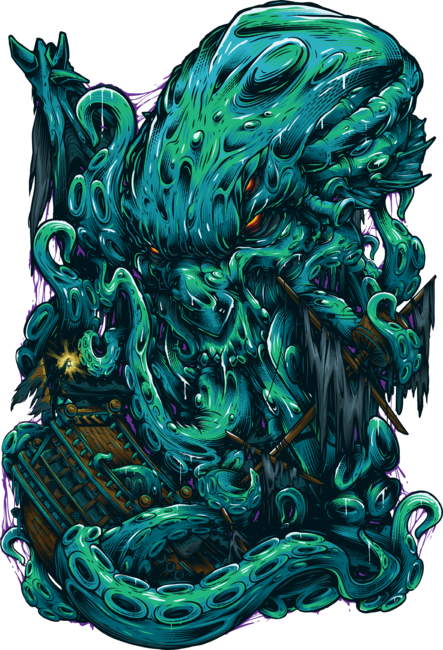 Cthulhu - Terror from the depths... by MadPoint