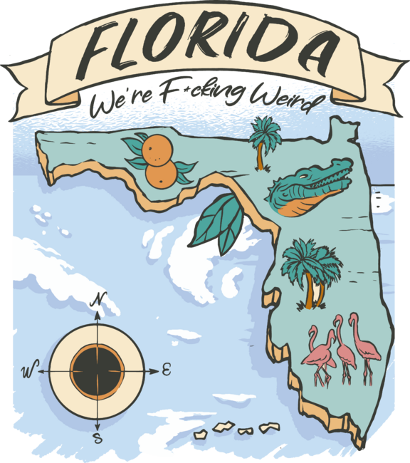 map of florida usa