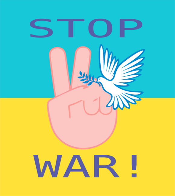 i stand with ukraine and world peace by edwinn