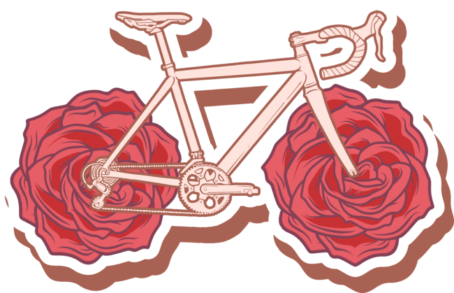 Rose Bike by TambuStore