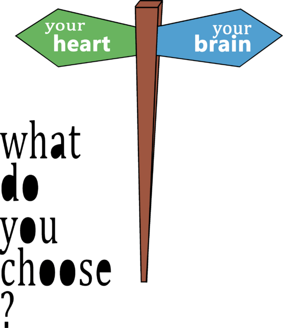 Heart or brain?
