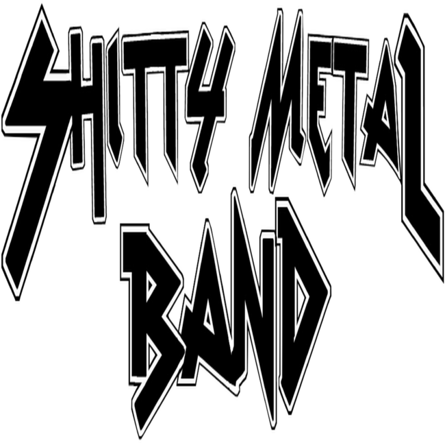 Shitty Metal Band Logo