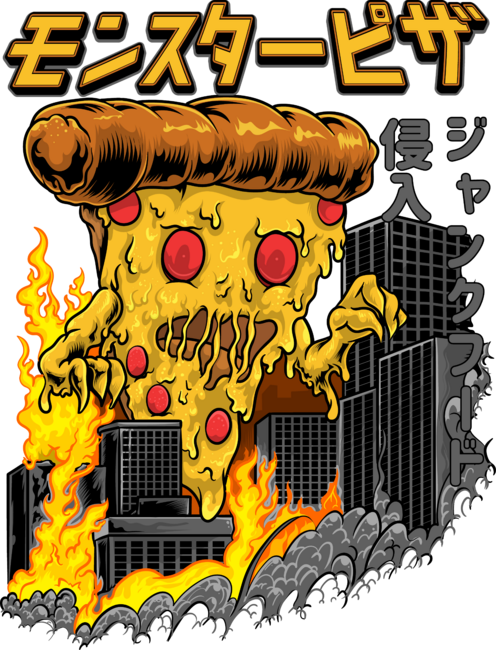 Monster pizza by kai2day
