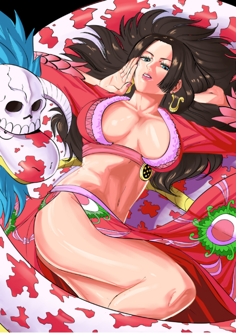 Anime the Hot Pirate Empress Boa Hancock