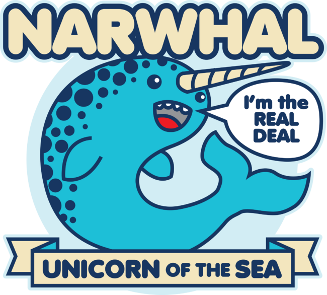 Narwhal by DetourShirts
