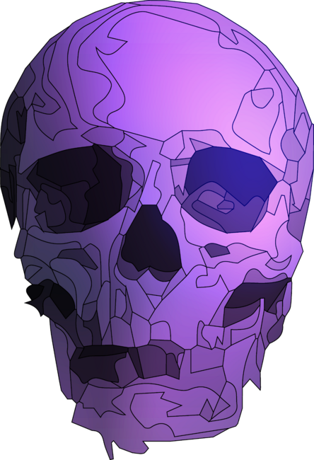 Skull - Violet
