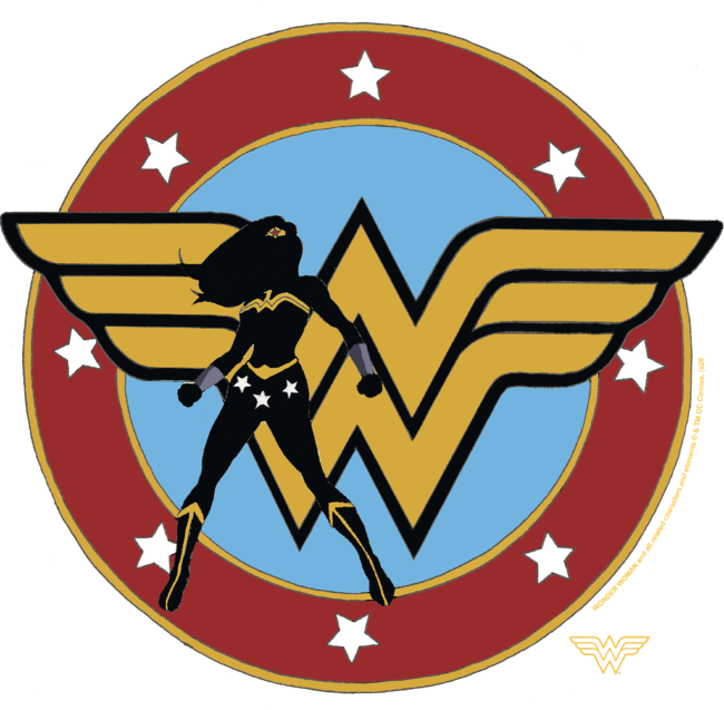 Wonder Woman Silhouette for DCComics
