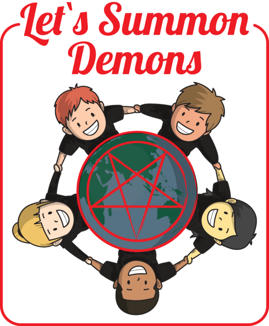 Let's Summon Demons - Pentagram International by WiseOneWealth
