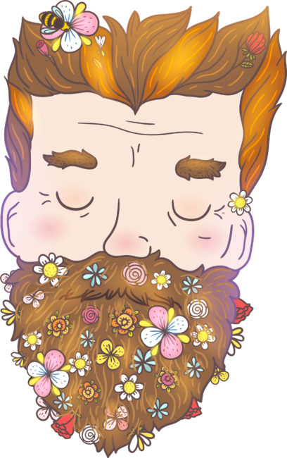 Flower beard