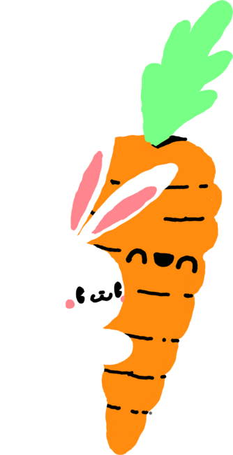 Carrot Hug by PolySciGuy