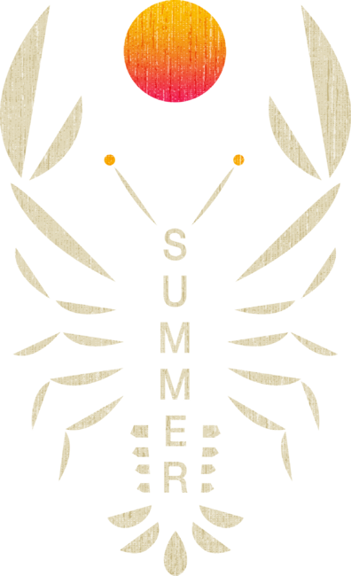 Vintage Crabby Summer Sunset